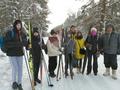 Открытие городских соревнований среди детей и подростков по биатлону «Снежный снайпер»