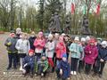 Возложение цветов к памятникам павшим героям Великой Отечественной войны